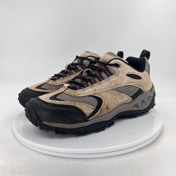 Merrell Shoes - Merrell Rei Monarch Low Women Size 7.5 Brown Granite Grey Charcoal Hiking Boot